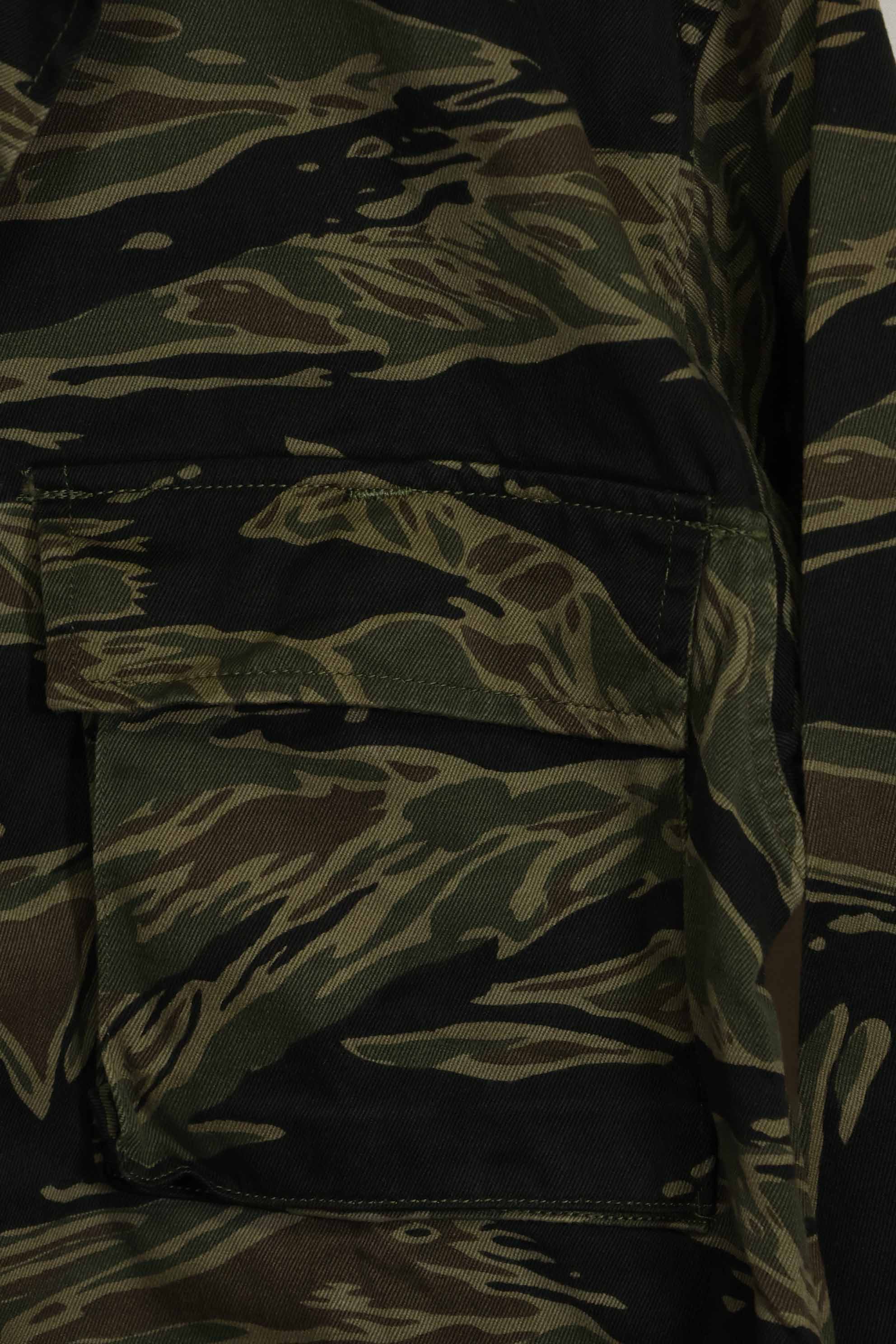 1960年代　シルバータイガー　タイガーストライプシャツ　A-M　状態良い　中古品