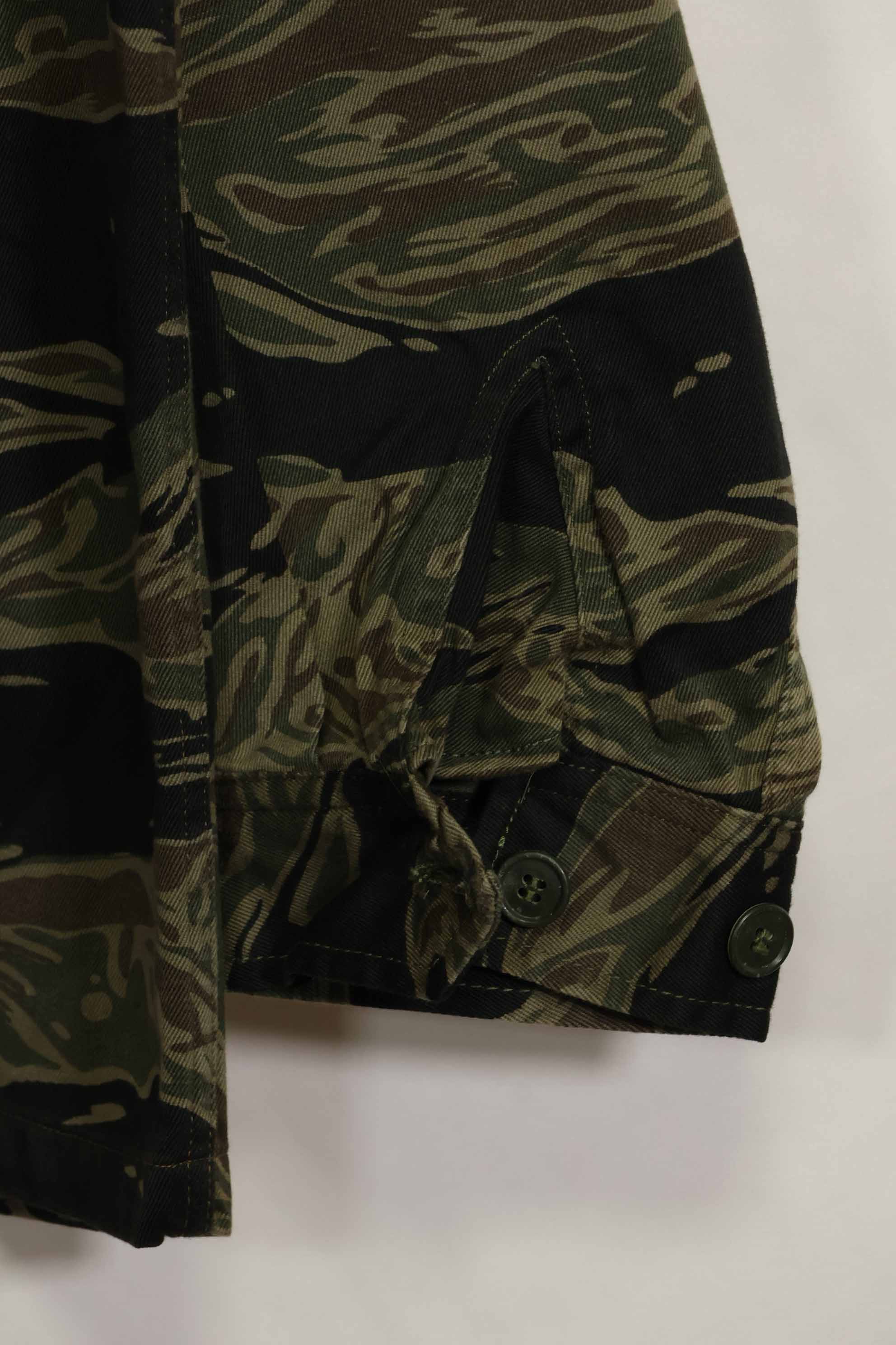 1960年代　シルバータイガー　タイガーストライプシャツ　A-M　状態良い　中古品