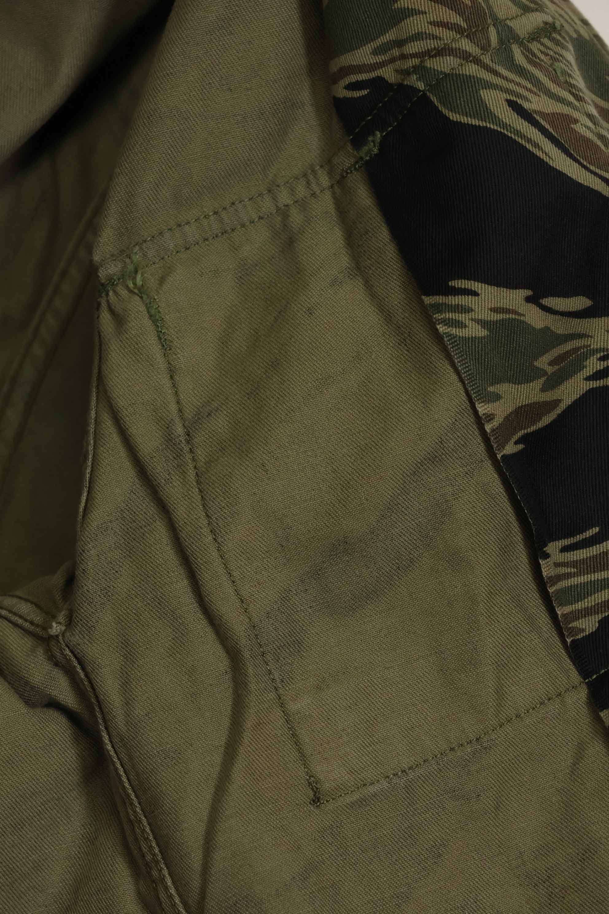 1960年代　シルバータイガー　タイガーストライプシャツ　A-M　状態良い　中古品