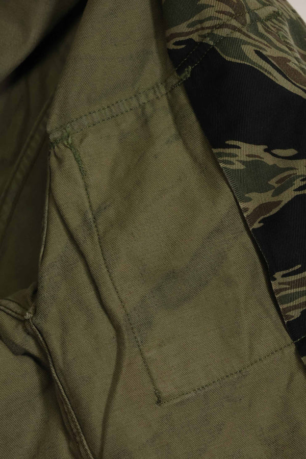 1960年代　シルバータイガー　タイガーストライプシャツ　A-M　状態良い　中古品