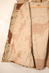 1990 Contract, M-S, 6C Color Desert Pattern, Chocolate Chip Camo Jacket, Late Model, Used