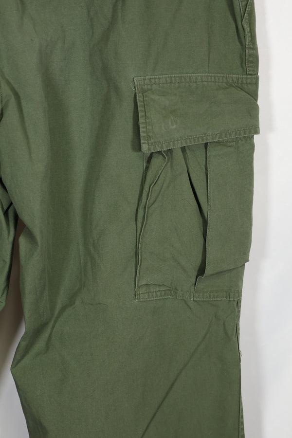 1967年製　3rd Model ノンリップストップ　ジャングルファティーグ　パンツ　L-R　中古品