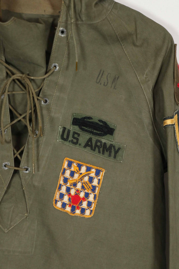 実物　US NAVY デッキジャケット　第一歩兵師団　第16歩兵連隊　レア品　中古品