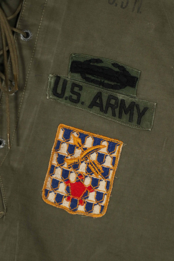 実物　US NAVY デッキジャケット　第一歩兵師団　第16歩兵連隊　レア品　中古品