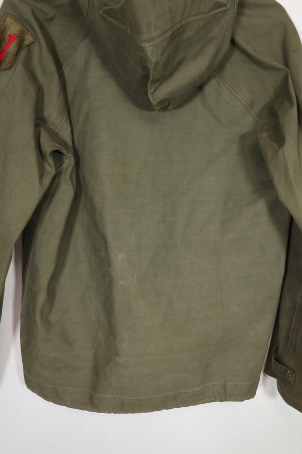 実物　US NAVY デッキジャケット　第一歩兵師団　第16歩兵連隊　レア品　中古品