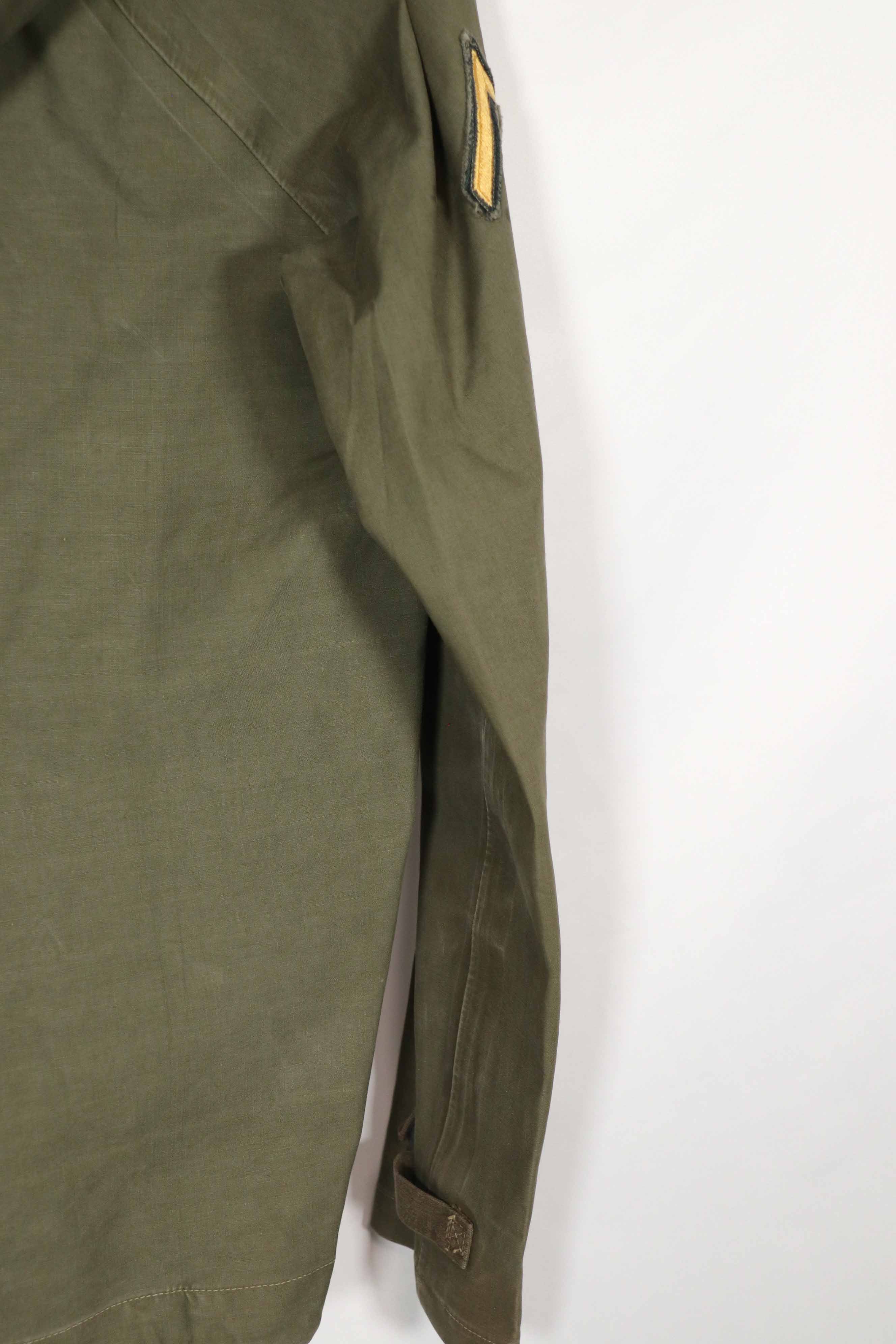 実物　US NAVY デッキジャケット　第一歩兵師団　第16歩兵連隊　レア品　中古品