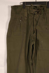 実物　WWII アメリカ製　イギリス軍　HBT　ジャングルトラウザーズ　中古品