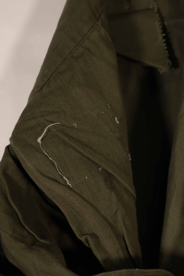 実物　WWII アメリカ製　イギリス軍　HBT　ジャングルトラウザーズ　中古品