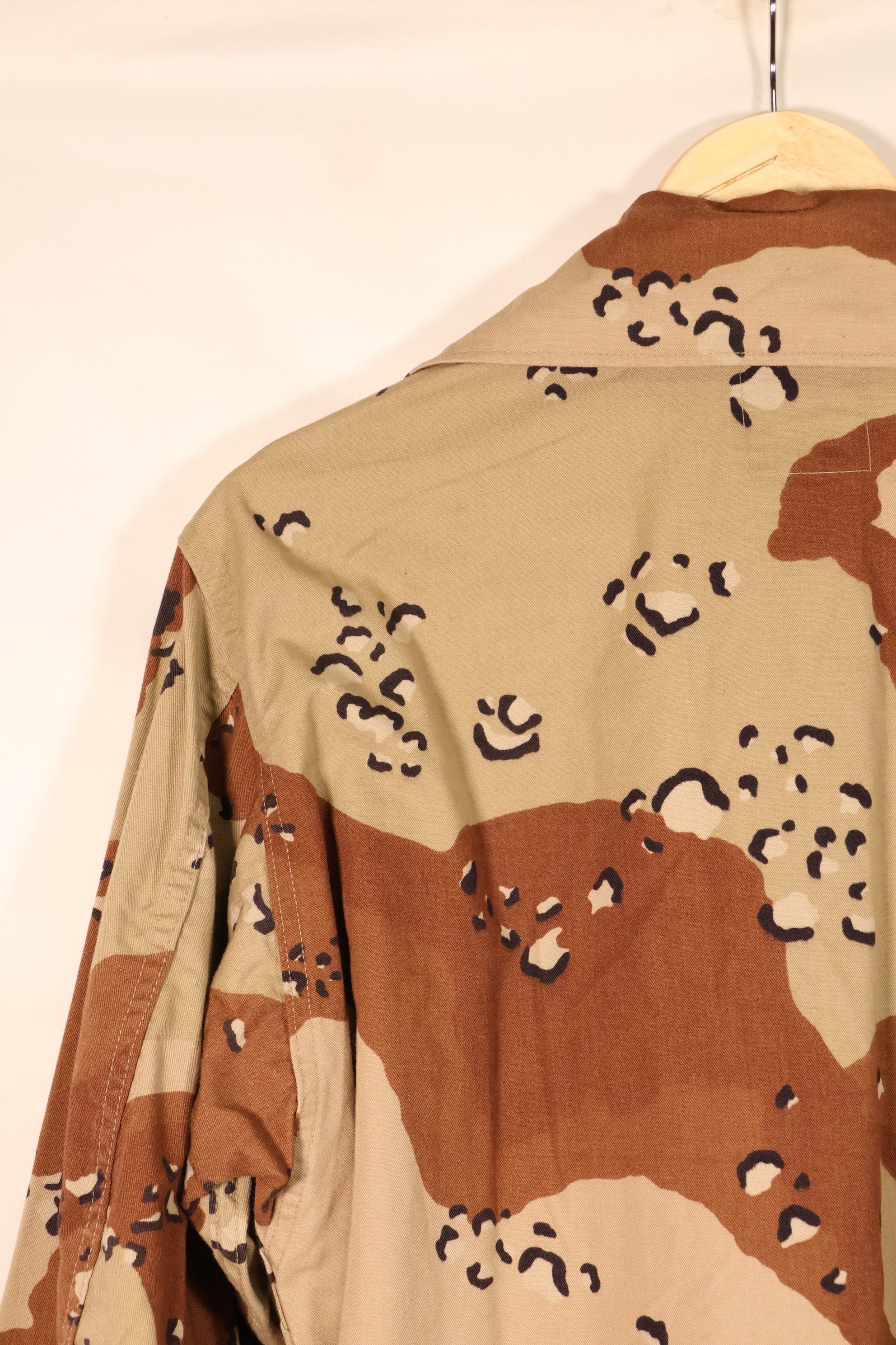 1990 Contract, M-X-S, 6C Desert Pattern, Chocolate Chip Camo Jacket, Late Model, Used