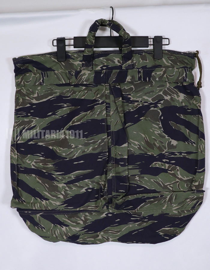 MILITARIA 1911 タイガーストライプヘルメットバッグ　TO78沖縄タイガーパターンタイプ　MADE IN JAPAN