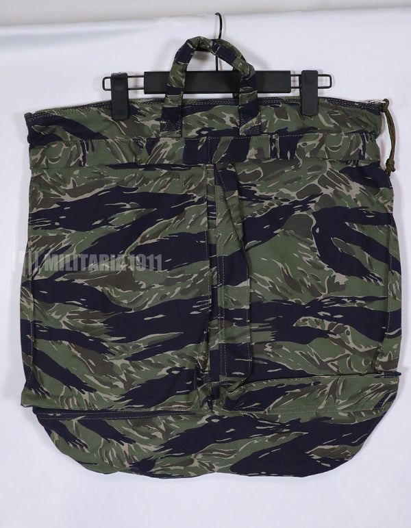 MILITARIA 1911 タイガーストライプヘルメットバッグ　TO78沖縄タイガーパターンタイプ　MADE IN JAPAN