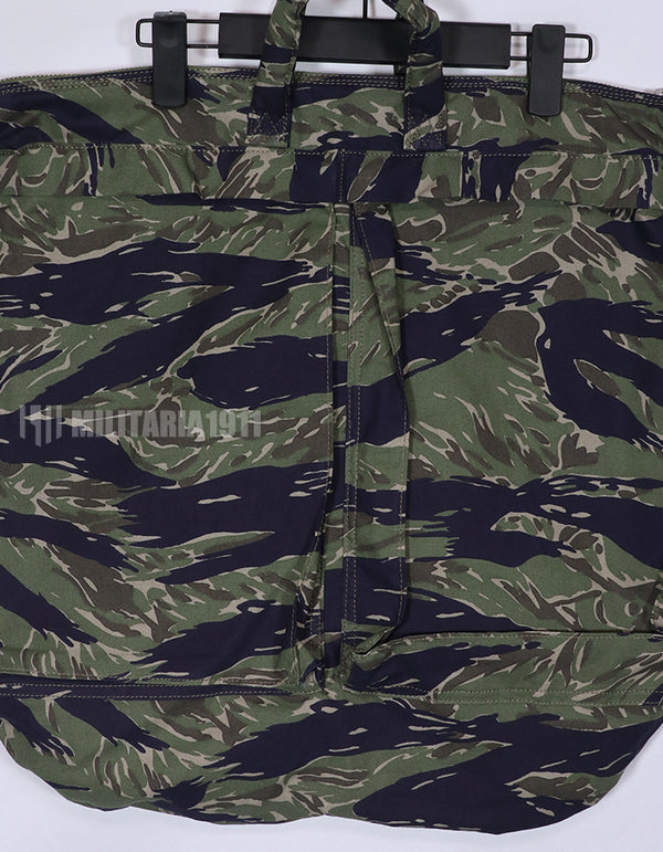 MILITARIA 1911 タイガーストライプヘルメットバッグ　TO78沖縄タイガーパターンタイプ　MADE IN JAPAN