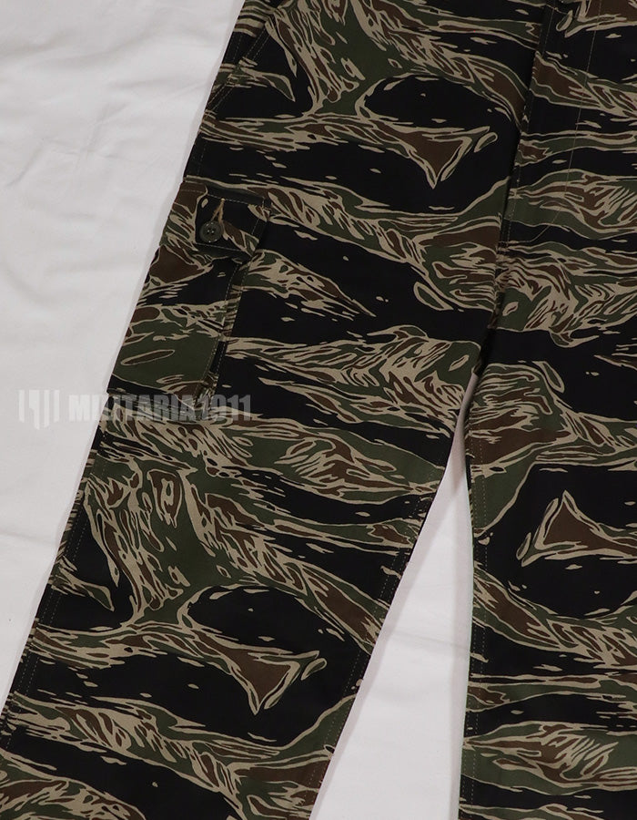 【11月中旬発送予定】MADE IN OKINAWA シルバータイガーストライプ　トラウザーズ　リミテッドエディション