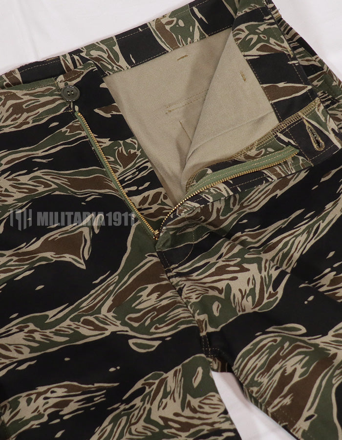 【11月中旬発送予定】MADE IN OKINAWA シルバータイガーストライプ　トラウザーズ　リミテッドエディション