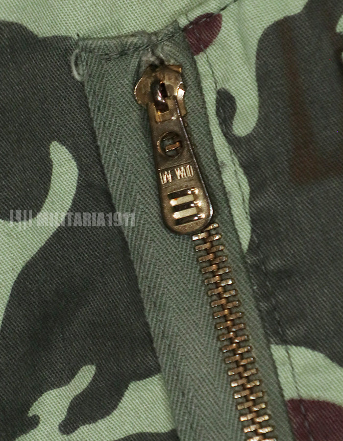 実物　韓国軍　特殊部隊　ヌードル迷彩　ジャケット　ベトナム戦争後