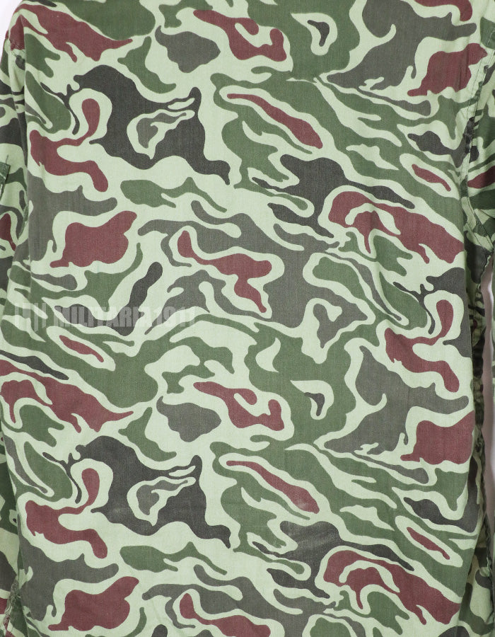 実物　韓国軍　特殊部隊　ヌードル迷彩　ジャケット　ベトナム戦争後