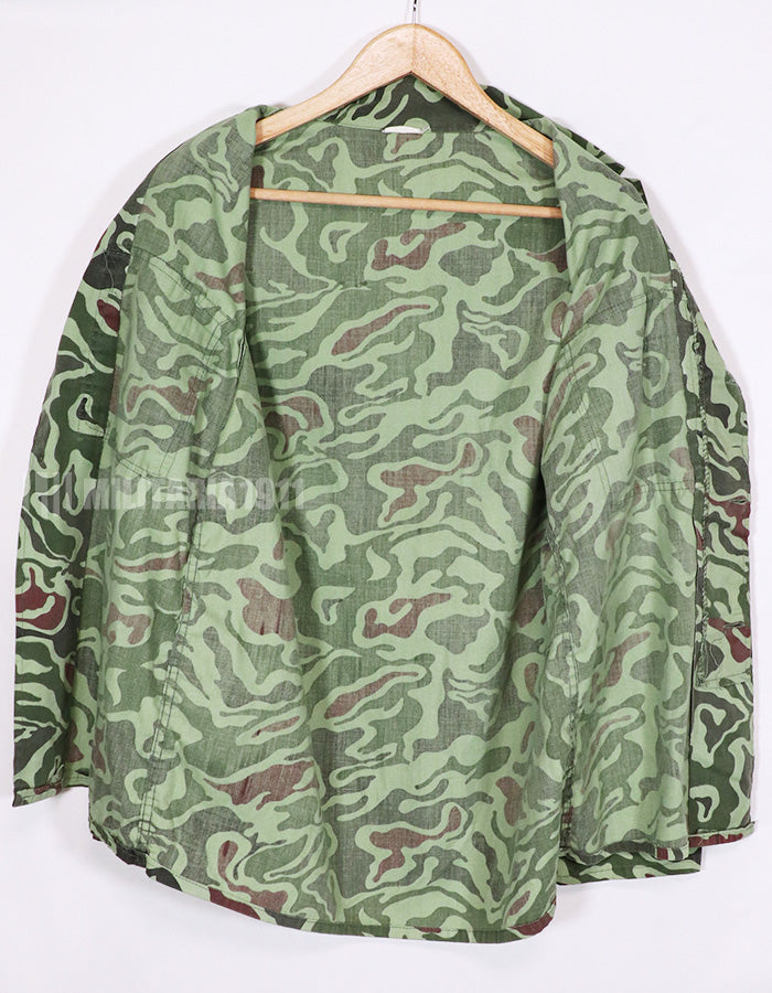 実物　韓国軍　特殊部隊　ヌードル迷彩　ジャケット　ベトナム戦争後