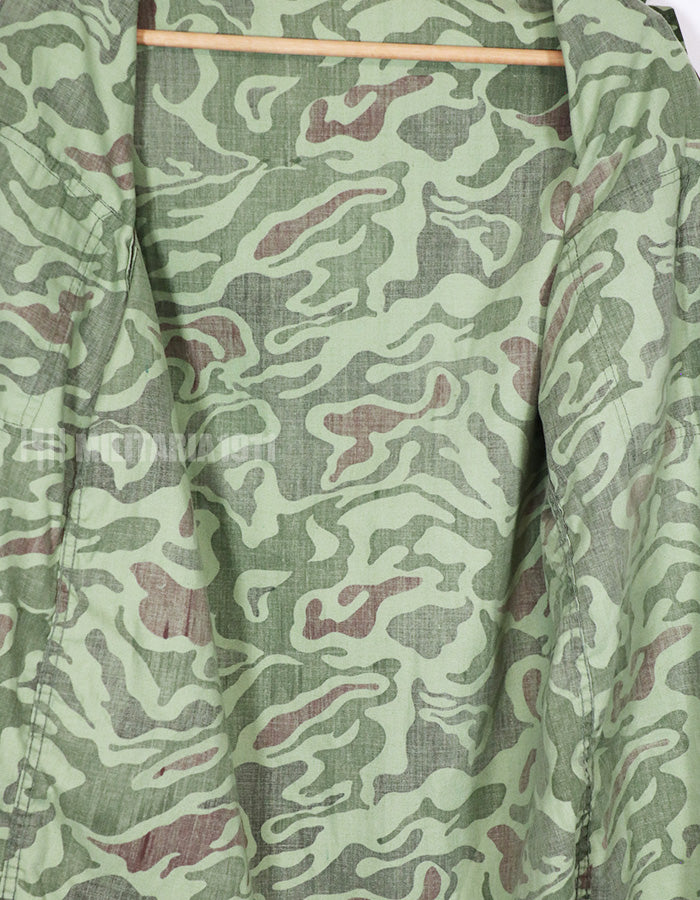 実物　韓国軍　特殊部隊　ヌードル迷彩　ジャケット　ベトナム戦争後