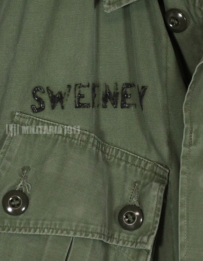 実物　1st Model ジャングルファティーグ 半袖カスタム USAF