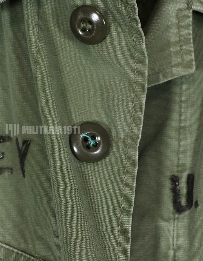 実物　1st Model ジャングルファティーグ 半袖カスタム USAF