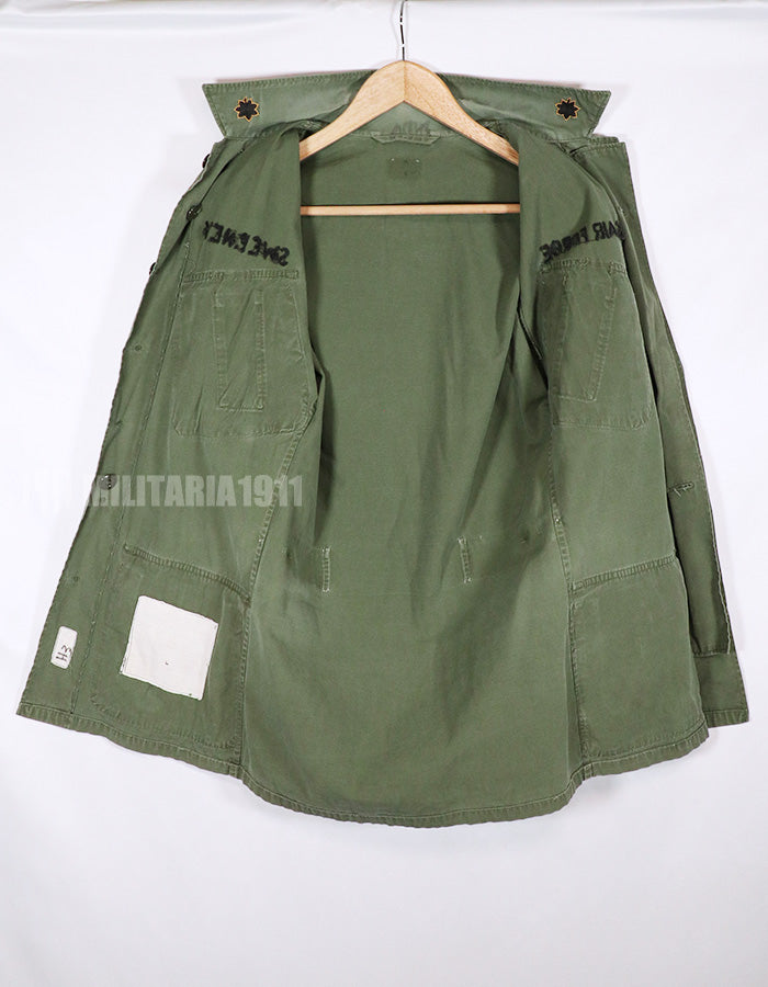 実物　1st Model ジャングルファティーグ 半袖カスタム USAF