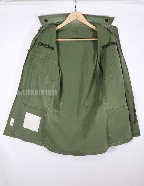 実物　1st Model ジャングルファティーグ 半袖カスタム USAF