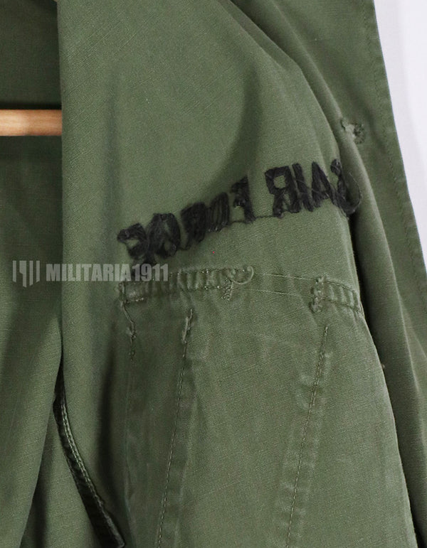 実物　1st Model ジャングルファティーグ 半袖カスタム USAF