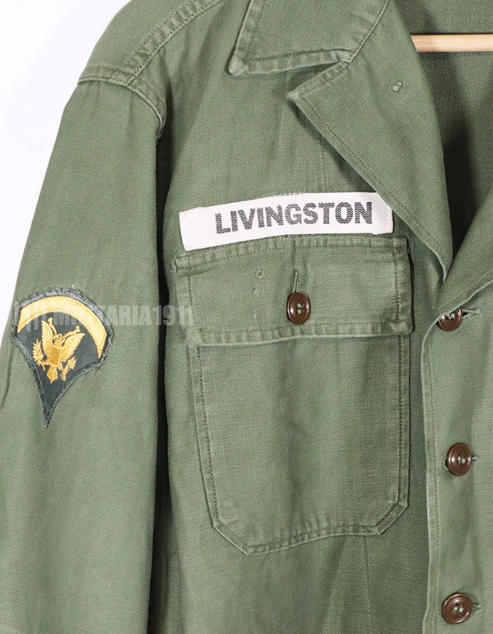 実物　OG-107 初期ユーティリティシャツ　パッチ付き　中古品