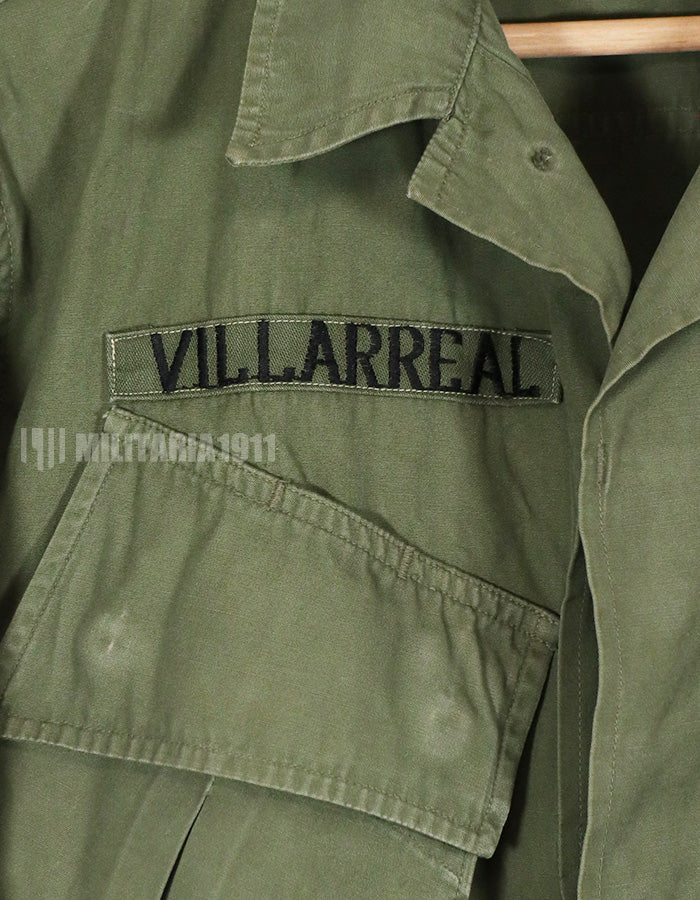 実物　1967年製　3rd Model ジャングルファティーグ ジャケット　USAF　個人改造品