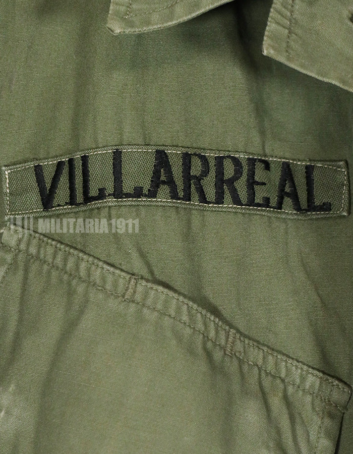 実物　1967年製　3rd Model ジャングルファティーグ ジャケット　USAF　個人改造品