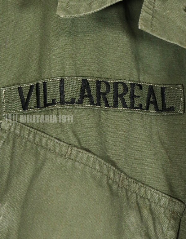 実物　1967年製　3rd Model ジャングルファティーグ ジャケット　USAF　個人改造品