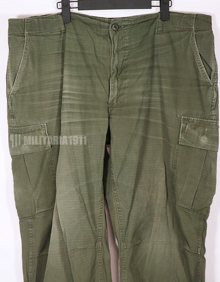 実物　4th Model ジャングルファティーグ　パンツ　X-Largeサイズ　中古品　傷あり