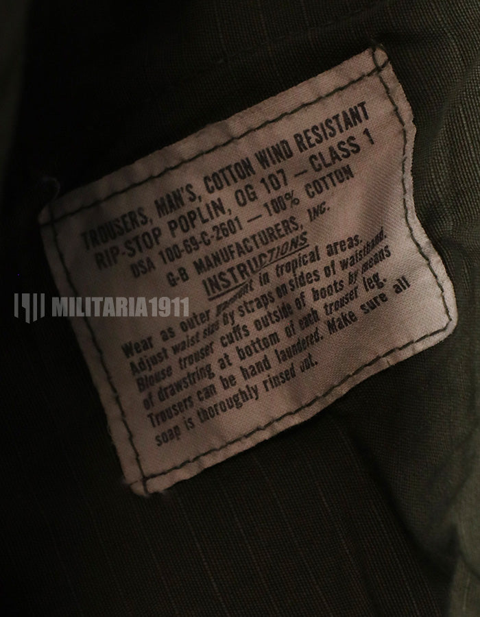 実物　4th Model ジャングルファティーグ　パンツ　X-Largeサイズ　中古品　傷あり