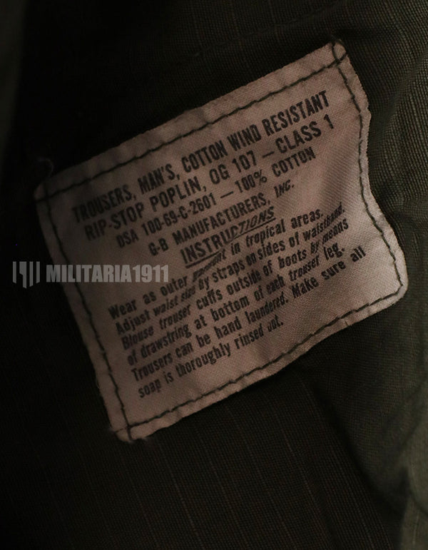 実物　4th Model ジャングルファティーグ　パンツ　X-Largeサイズ　中古品　傷あり