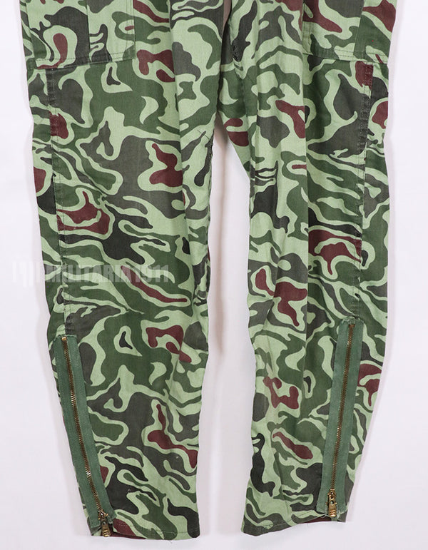 実物　韓国軍　特殊部隊　ヌードル迷彩　ベトナム戦争戦後品