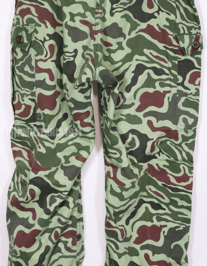 実物　韓国軍　特殊部隊　ヌードル迷彩　ベトナム戦争戦後品