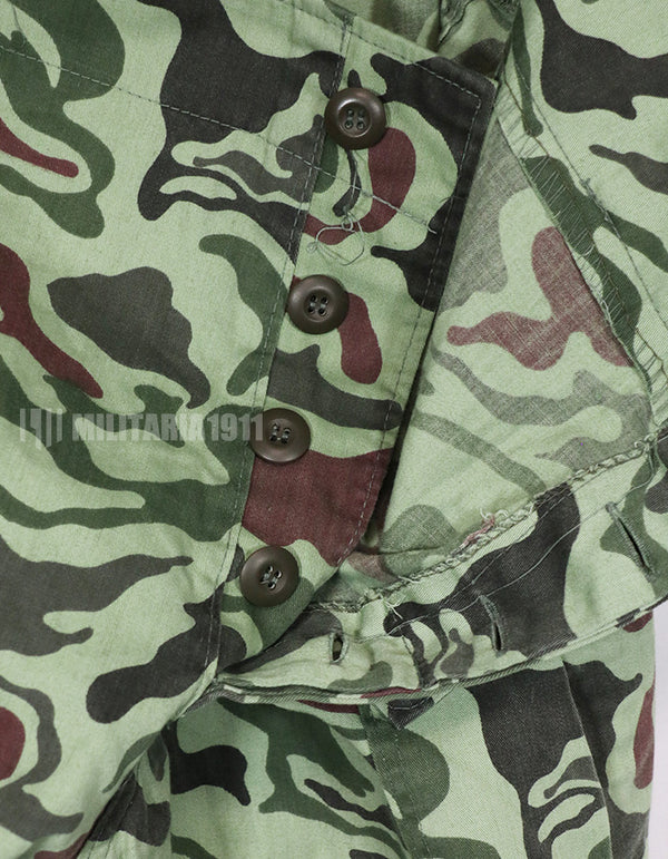 実物　韓国軍　特殊部隊　ヌードル迷彩　ベトナム戦争戦後品