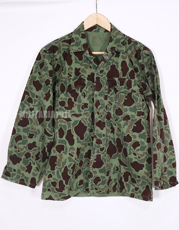 実物　韓国海兵隊　ダッグハンター迷彩　ジャケット　ベトナム戦争中