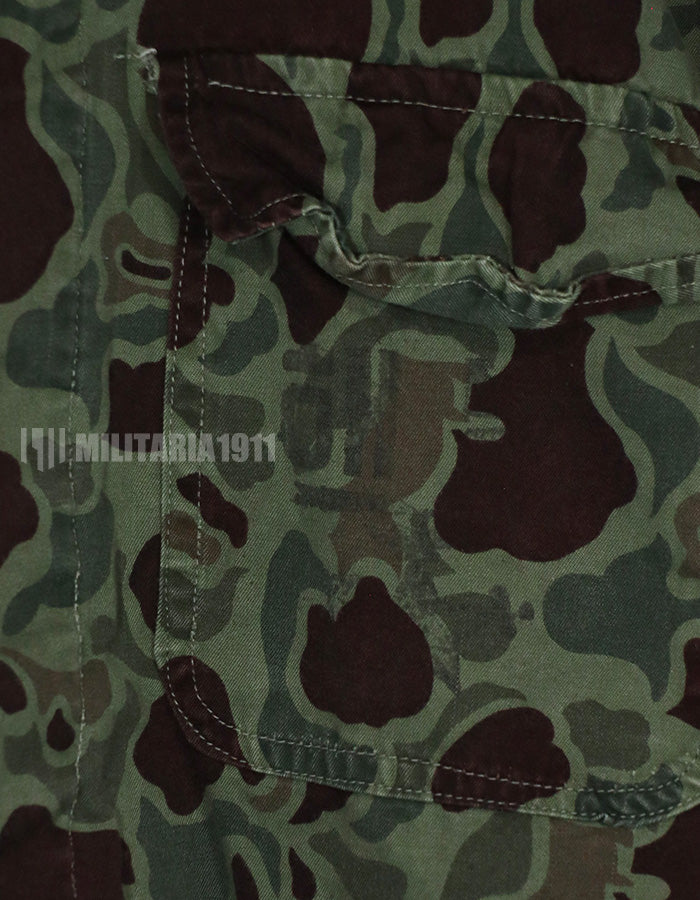 実物　韓国海兵隊　ダッグハンター迷彩　ジャケット　ベトナム戦争中