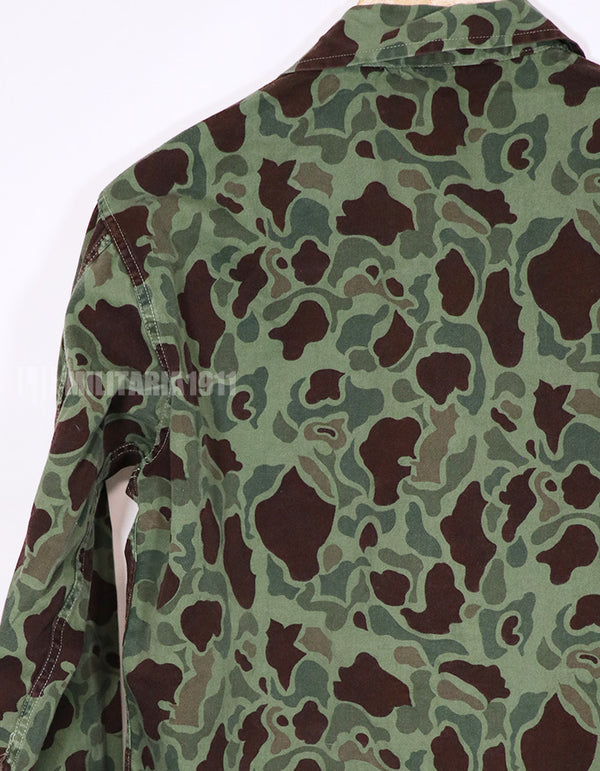 実物　韓国海兵隊　ダッグハンター迷彩　ジャケット　ベトナム戦争中