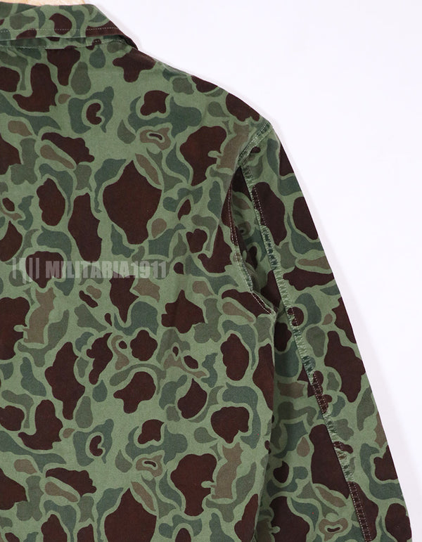 実物　韓国海兵隊　ダッグハンター迷彩　ジャケット　ベトナム戦争中