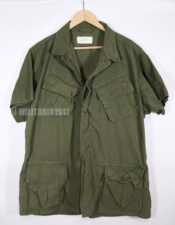実物 3rd Model ジャングルファティーグ 半袖カスタム USAF 徽章跡あり　状態よい