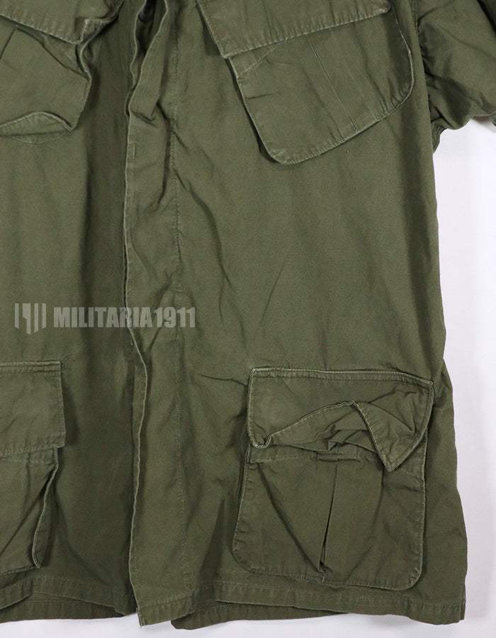 実物 3rd Model ジャングルファティーグ 半袖カスタム USAF 徽章跡あり　状態よい