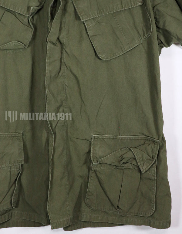 実物 3rd Model ジャングルファティーグ 半袖カスタム USAF 徽章跡あり　状態よい