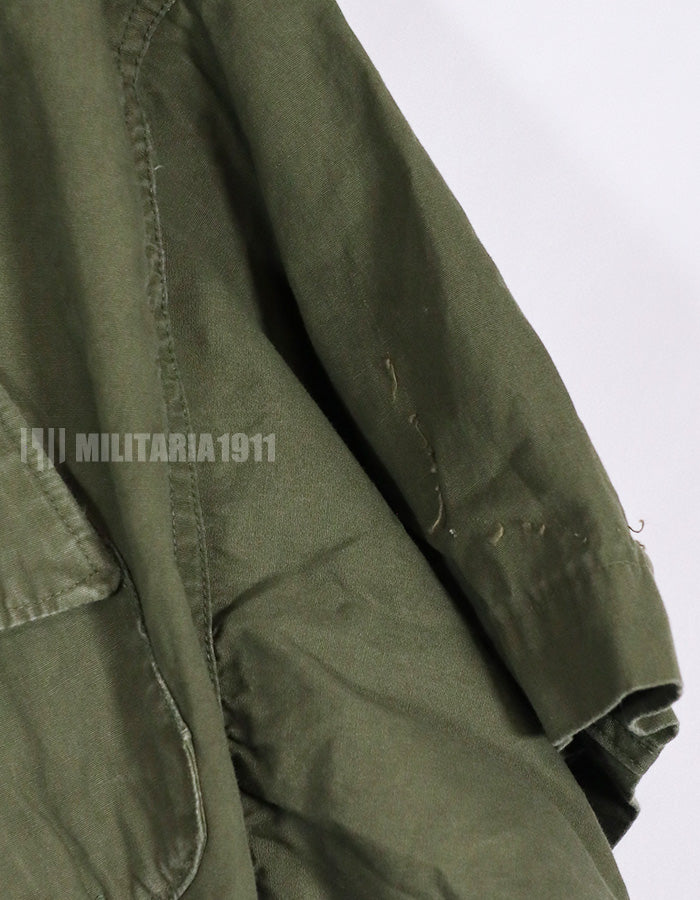 実物 3rd Model ジャングルファティーグ 半袖カスタム USAF 徽章跡あり　状態よい