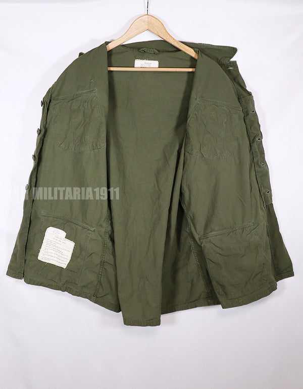 実物 3rd Model ジャングルファティーグ 半袖カスタム USAF 徽章跡あり　状態よい