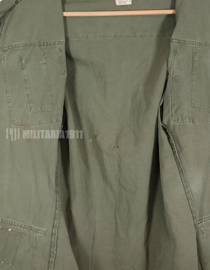 実物　3rd Model ジャングルファティーグ　S-L ダメージあり　使用感あり