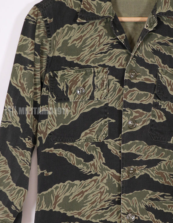 実物　Zig Zagパターン　タイガーストライプ　ジャケット　状態よい