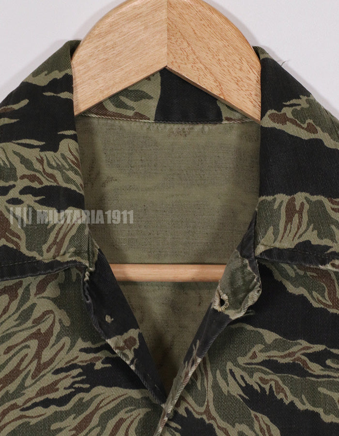 実物　Zig Zagパターン　タイガーストライプ　ジャケット　状態よい