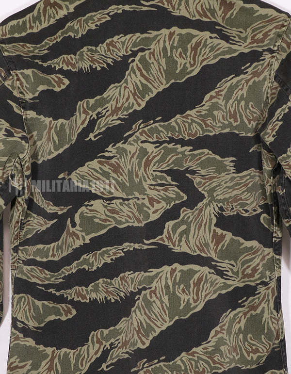 実物　Zig Zagパターン　タイガーストライプ　ジャケット　状態よい